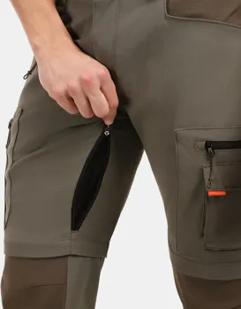 Pánské outdoorové kalhoty Kilpi SURVIVOR-M Zelená