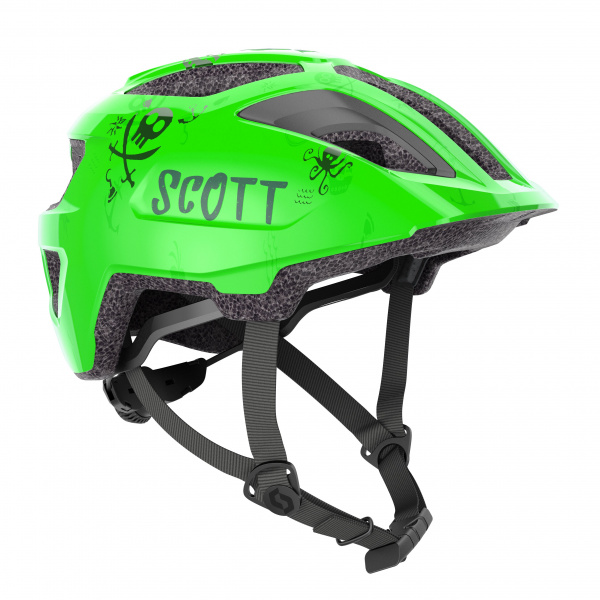 SCOTT Spunto Kid (CE) Fluo Green - vel. 46-52cm