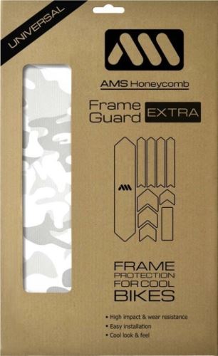 AMS Frame polep XL White/Camo