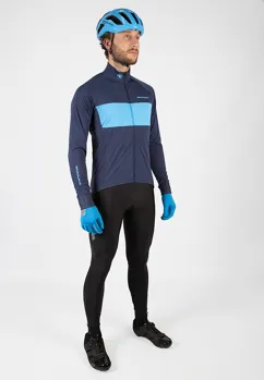 Endura Dres FS260-Pro Jetstream s dlouhým rukávem Námořnická