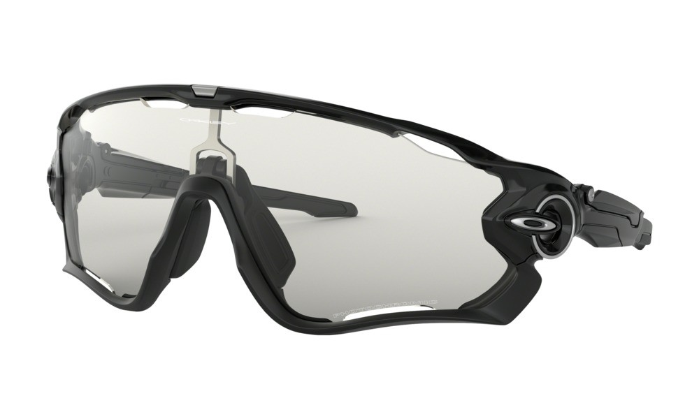 OAKLEY Jawbreaker PolBlk w/Clr to Blk Photo