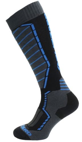 BLIZZARD Profi ski socks, black/anthracite/blue