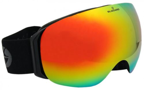 Lyžařské brýle BLIZZARD Ski Gog. 999 MDAVZSWO, white shiny, smoke2, silver mirror, high contrast