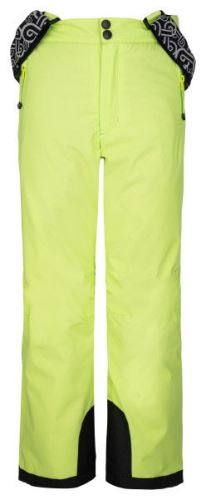 Dětské lyžařské kalhoty Kilpi GABONE-J Světle Zelená