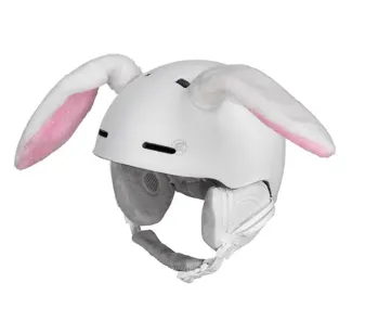 Etape dekorace na přilbu FUNNY KIT, bílá/růžová