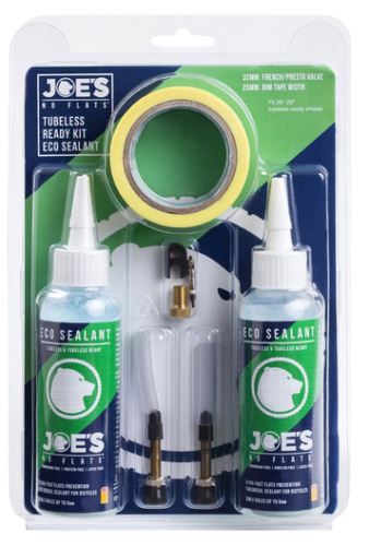 JOE´S bezdušový set Tubeless Ready kit Eco Sealant 48/21mm