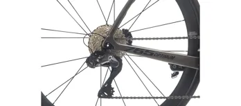 LOOK 765 Optimum 2 Disc 2024 Charcoal Metallic Black Satin ULT Di2 R38D Wheel - vel. M/51 cm