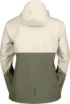 SCOTT Jacket W's Explorair Light Dryo 2.5L Cotton White/Hay Green
