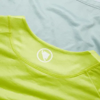 Endura dres s dlouhým rukávem Core Printed L/S Tee Lime Green