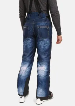 Pánské lyžařské kalhoty Kilpi DENIMO-M Tmavě Modrá - vel. S Short