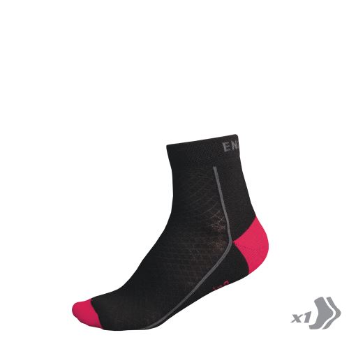 Endura dámské zimní BaaBaa Merino ponožky (1-balení) Růžová - vel: 37-42
