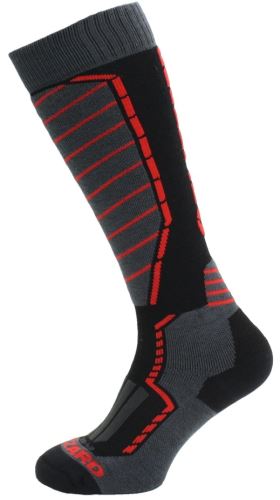 BLIZZARD Profi ski socks, black/anthracite/red