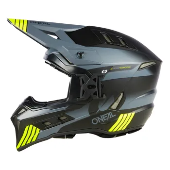 O'NEAL EX-SRS HITCH Black/Gray/Neon Yellow