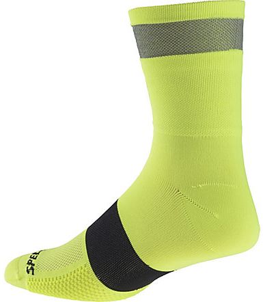 Specialized Reflect Tall Socks 2017 Neon Yellow