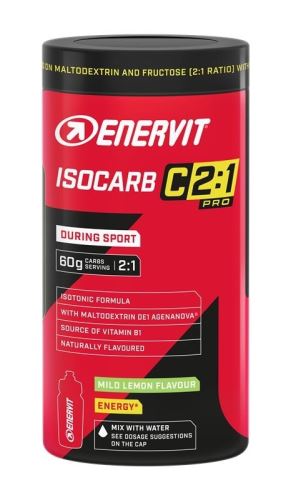 ENERVIT ISOCARB 2:1 energ. nápoj dóza 650g - citron