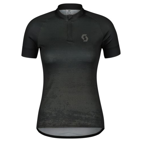 Dámský cyklistický dres SCOTT Endurance 30 kr. rukáv Black/Dark Grey