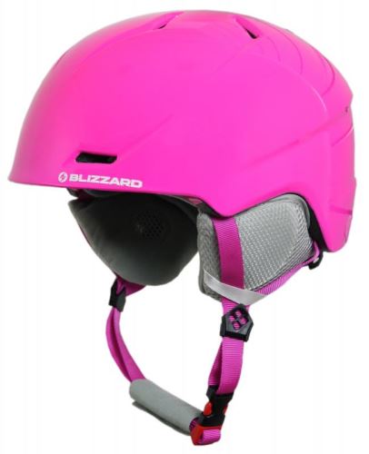 Helma BLIZZARD W2W Spider ski helmet, pink shiny - vel. 56-59cm