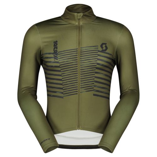 SCOTT RC Team Warm Graphics LS Fir Green