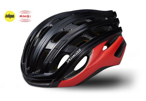 Specialized PROPERO 3 ANGi MIPS 2019 Black/Rocket Red