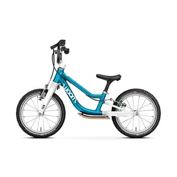 Dětské odrážedlo Woom GO 1 Plus Metallic Turquoise