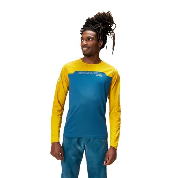 Endura dres MT500 Burner s dlouhým rukávem Ocelově Modrá