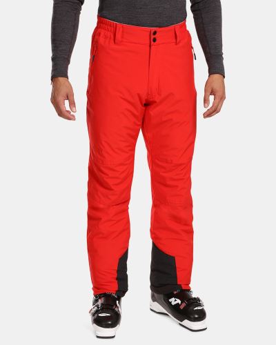 Pánské lyžařské kalhoty KILPI GABONE-M Červená