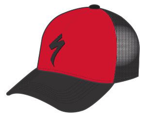 Specialized TRUCKER SNAPBACK HAT 2019 Red/Black