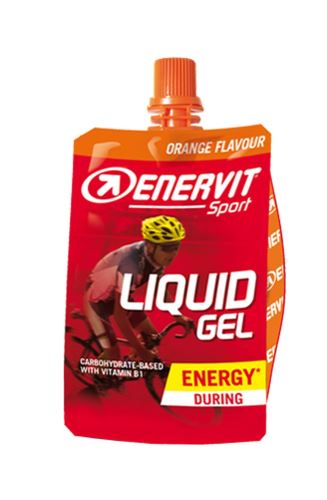 ENERVIT LIQUID GEL, sáček 60ml pomeranč