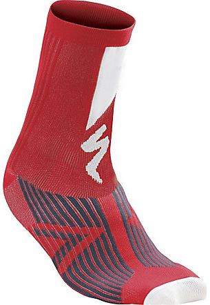 Specialized SL Elite Winter Sock 2018 Red/White
