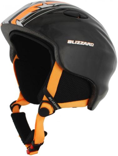 BLIZZARD Magnum ski helmet junior, orange star shiny