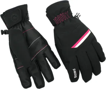 BLIZZARD Viva Plose ski gloves, black/white/pink BLIZZARD Viva Plose ski gloves, black/white/pink
