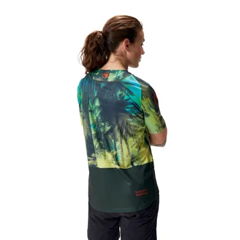 Endura Dámský dres Tropical Tee LTD Ghillie Green
