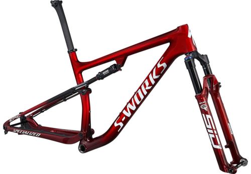 Specialized S-WORKS EPIC FRAMESET GLOSS RED/SILVER/BLACK/WHITE/GOLD - XS