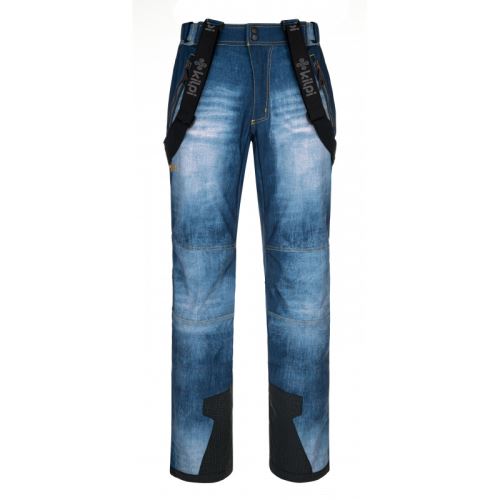 Pánské softshellové kalhoty Kilpi JEANSO-M Modrá
