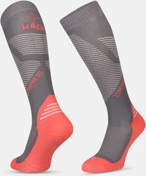 Unisex běžecké podkolenky Kilpi COMPRESS-U Růžová