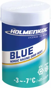 Holmenkol Grip Blue N, -3°~-7°C, 45g Holmenkol Grip Blue N, -3°~-7°C, 45g