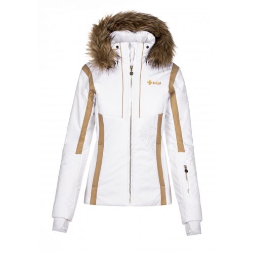Dámská lyžařská bunda s integrovaným topením Kilpi MIRSEL-W Bílá