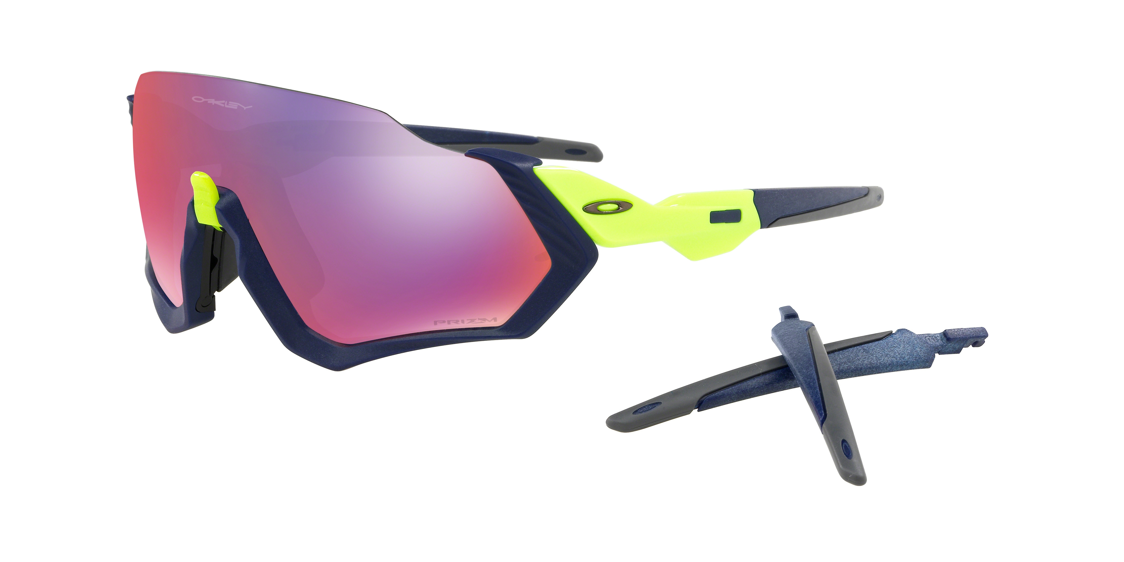 OAKLEY Flight Jacket MttNvy/RetBrn w/ PRIZM Rd