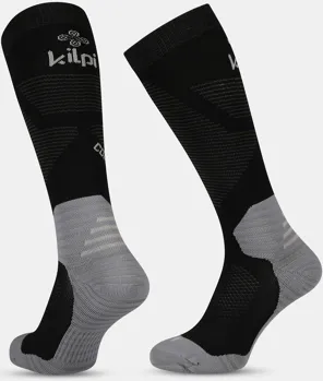 Unisex běžecké podkolenky Kilpi COMPRESS-U Černá Unisex běžecké podkolenky Kilpi COMPRESS-U Černá