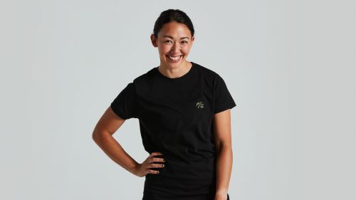 Specialized TEE SS Womens Sagan Collection: Deconstructivism 2021 Red/Black