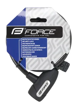 Zámek FORCE spirálový s držákem 180cm/8mm
