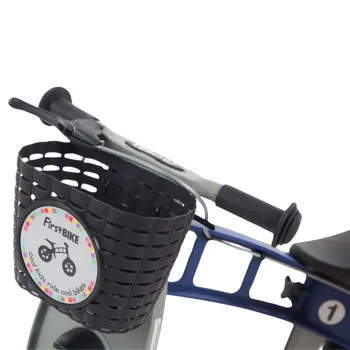 Košík na odrážedlo First Bike barva Černá
