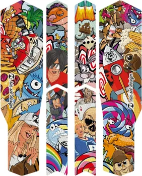 Fólie pod řetěz Rie:sel TAPE 3000 Stickerbomb Eyecatcher