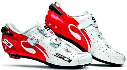 Tretry SIDI Wire Carbon Vernice 2017 White/Red