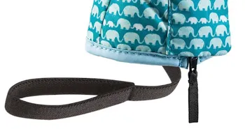 Rukavice LEKI Little Elephant Zap Mitten Petrol-Sky