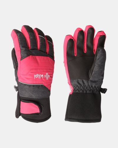 Dětské prstové lyžařské rukavice Kilpi SKIMI-J Růžová