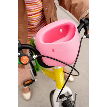 Košík na kolo Woom POP, Marshmallow Pink