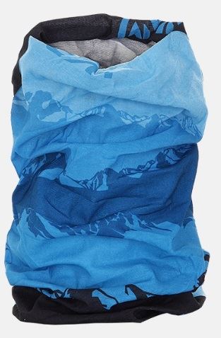 GHOST Multifunkční šátek AMR black / blue