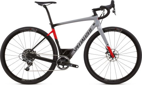 Specialized Diverge Expert 2018 GLOSS COOL GREY / BLACK / FLO RED - 61