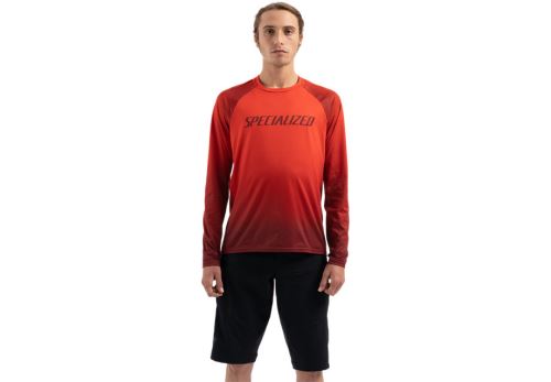 Specialized ENDURO AIR JERSEY LS 2020 Rocket Red / Crimson Refraction